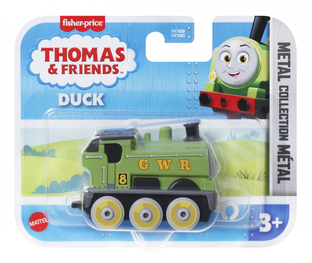 Thomas Locomotiva Push Along Duck Mattel