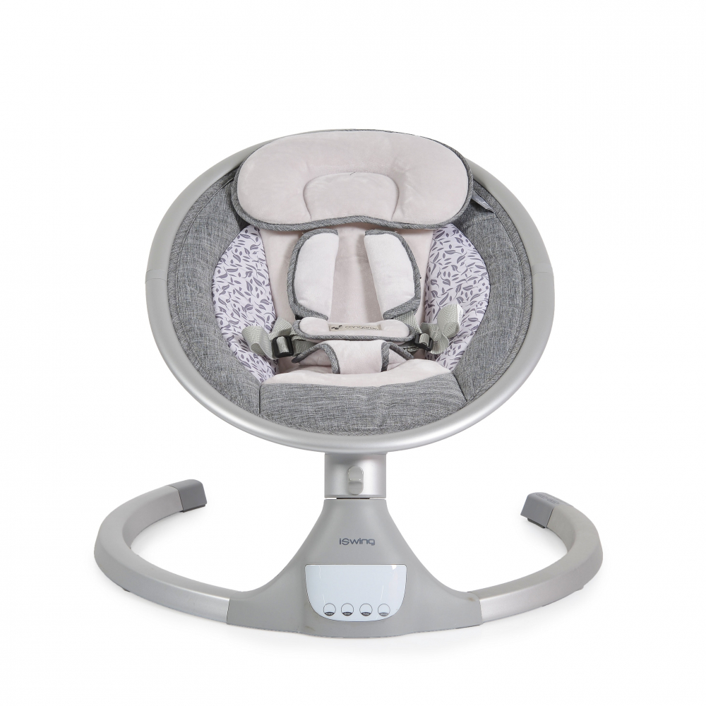 Leagan Electric Cangaroo ISwing Silver, 5 Viteze, Telecomanda - imagine 4