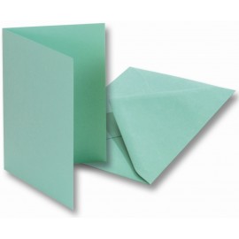 Set 5 Felicitari Folia Paper Verde Menta