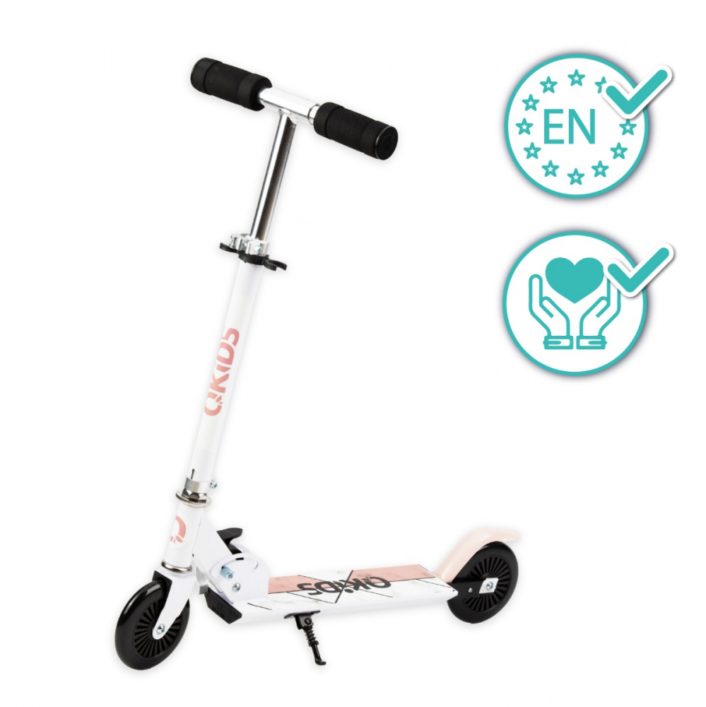 Trotineta QKIDS FLO Pink - Siguranta si Calitate - imagine 6