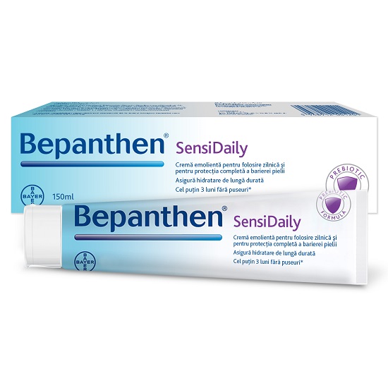 Bepanthen SensiDaily, Crema hidratare, 150ml - imagine 4