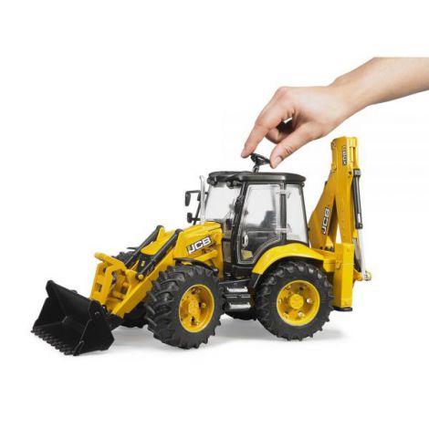 Bruder JCB 5CX Eco - Buldoexcavator Multifuncțional - imagine 8