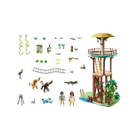 Playmobil Turn Cercetare cu Busola - Set 203 piese - imagine 3