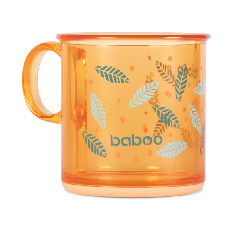 Cana Baboo Antiderapant Portocaliu 170ml - imagine 5