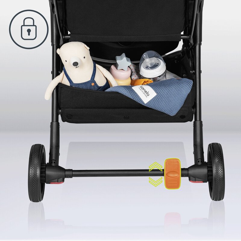 Carucior Lionelo Julie One Golden Moments 0-22 kg - imagine 3