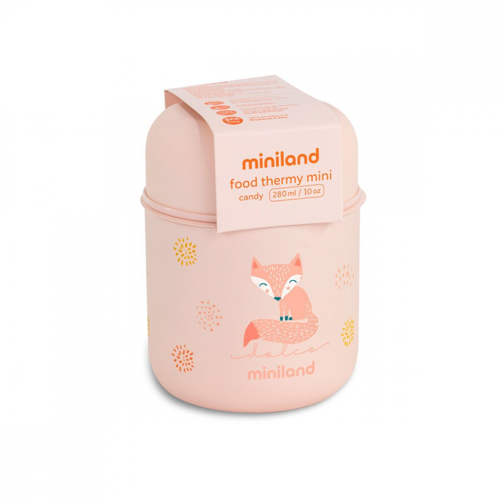 Termos Miniland Mini Candy 280ml - Mâncare Solidă