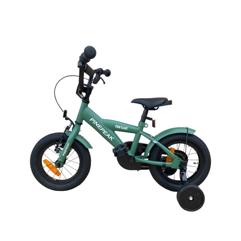 Procart Bicicleta Copii 12" Verde Cadru Oțel