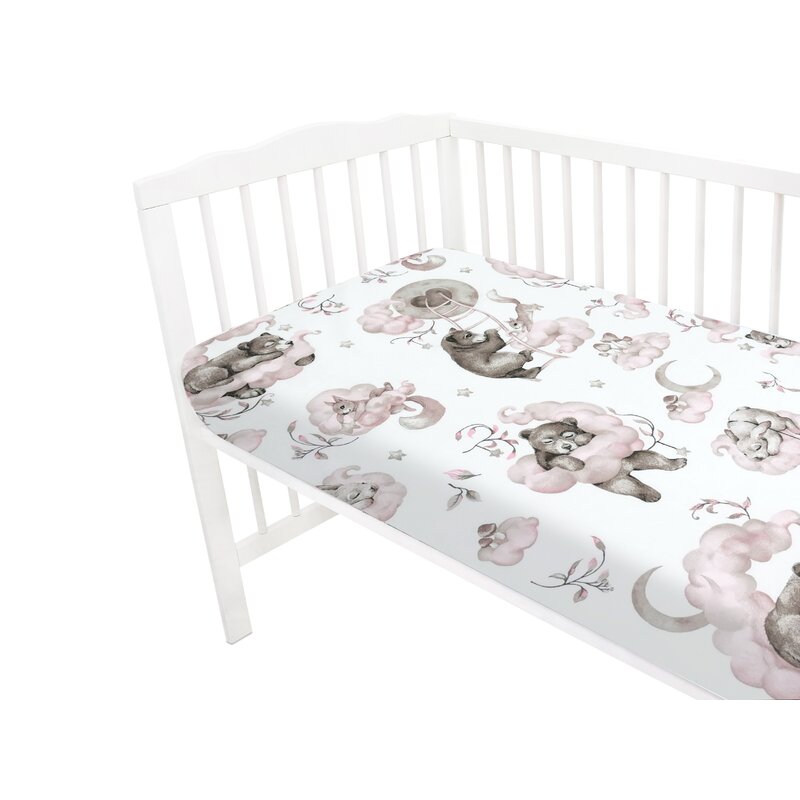 Cearceaf Patut Qmini Bumbac 120x60 cm - imagine 3