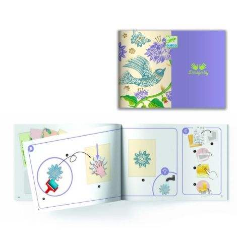 Atelier Gravură Flori Djeco - Creație Artistică - imagine 5