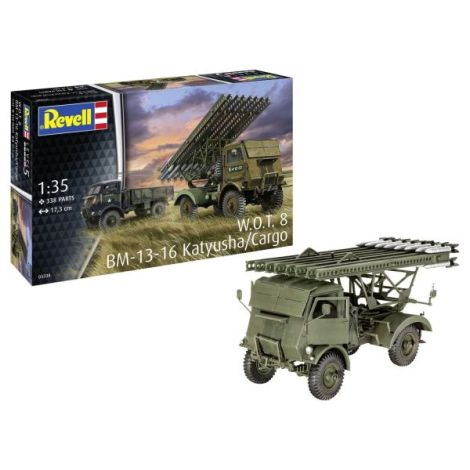 Macheta BM-13 Katyusha Revell 1:35 - 338 piese