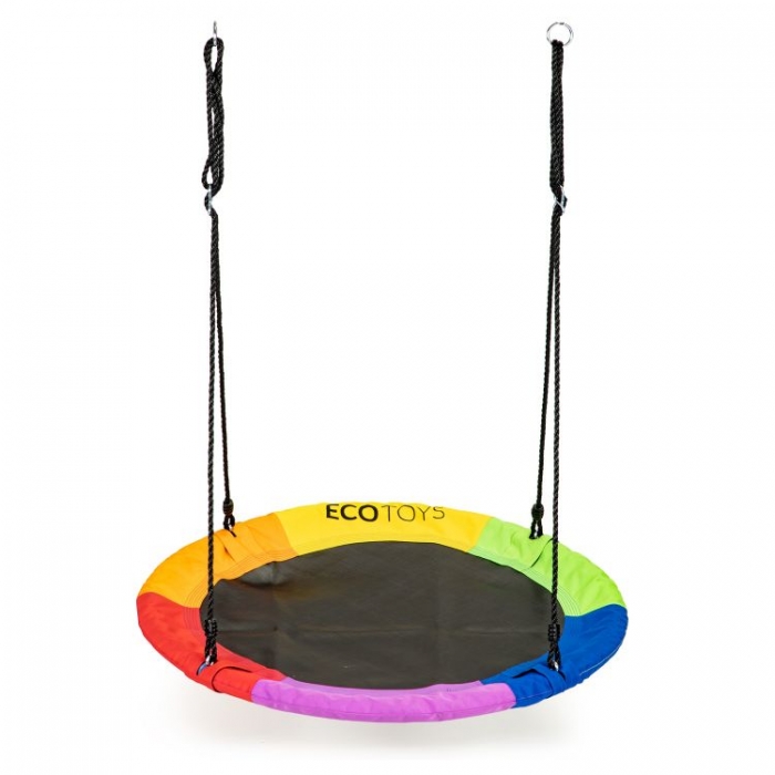 Leagan Ecotoys Rotund Cuib de Barza, 110 cm - imagine 6