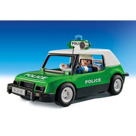 Mașinuță Playmobil Poliție - Joc Creație Copii - imagine 4