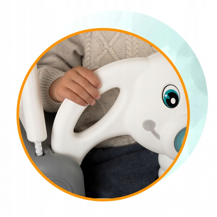 Leagan Ricokids 3in1 Elefant Gri-Alb - imagine 2