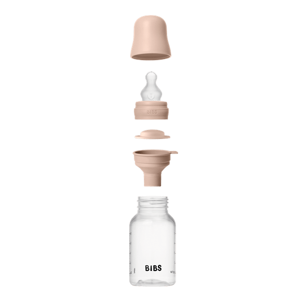 Bibs Set Biberon Anticolici 150ml Silicon Blush - imagine 2