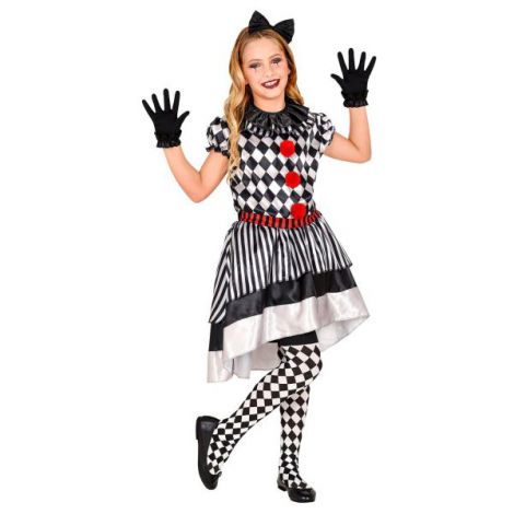 Costum Clown Vintage Widmann, 140 cm