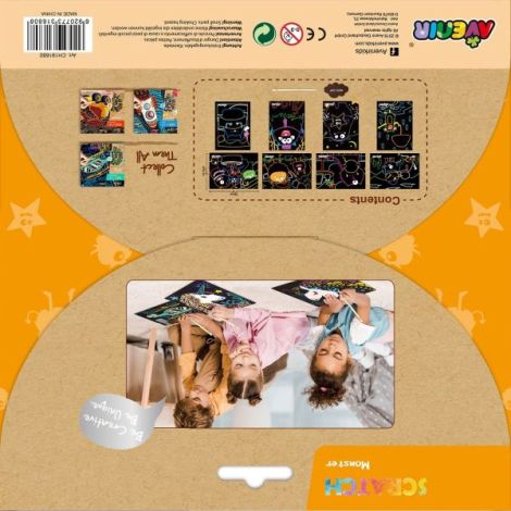 Set Razuit Monstruleti Avenir - Creativitate - imagine 6