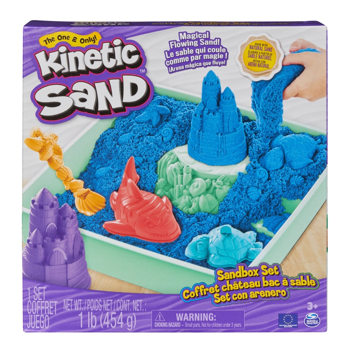 Nisip Kinetic cu Forme Modelat | Jucărie Educativă