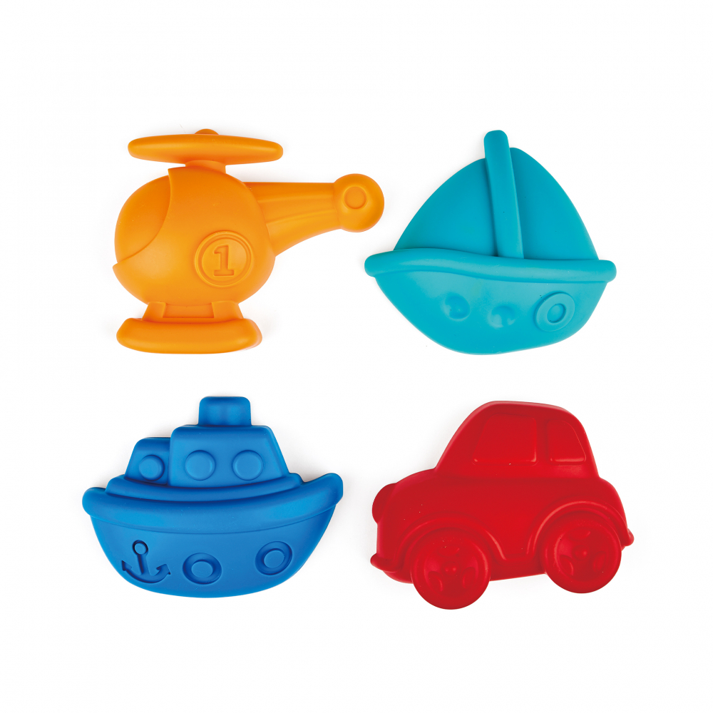Set Forme Transport Hape | Jucării Nisip Exterior - imagine 3