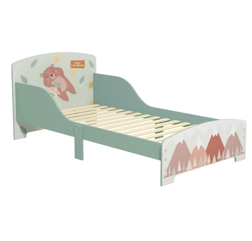 Pat junior Ginger Home 130x70 cu protecție - imagine 2