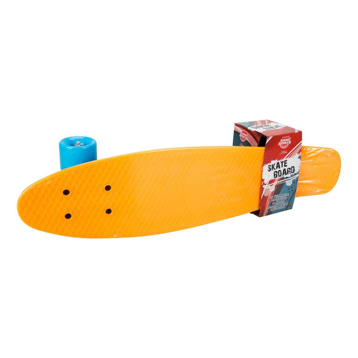 Skateboard Rising Sports Xtreme, Portocaliu, 58 cm