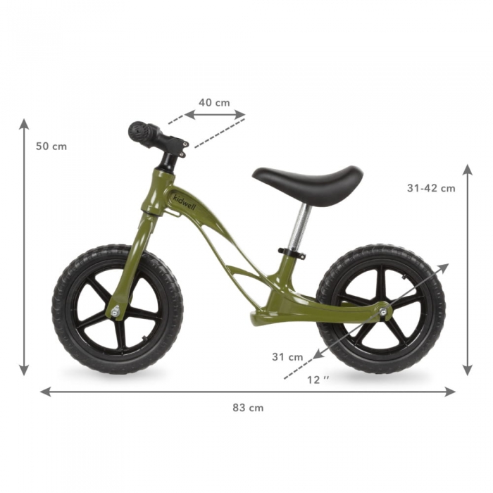 Bicicletă Kidwell Rocky 12" Magneziu Ușoară - imagine 5