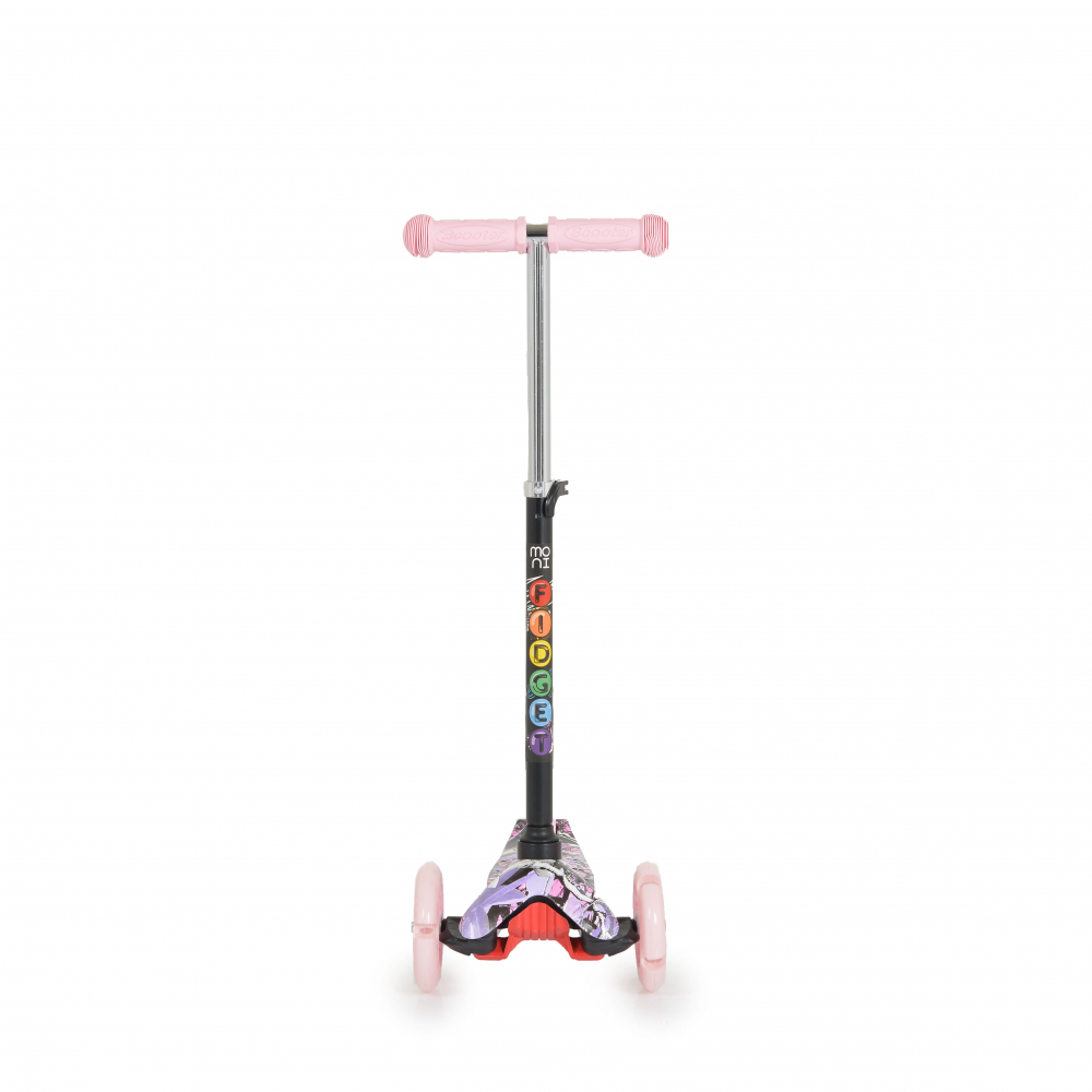 Trotineta Moni Pink 3-40kg, LED - imagine 4