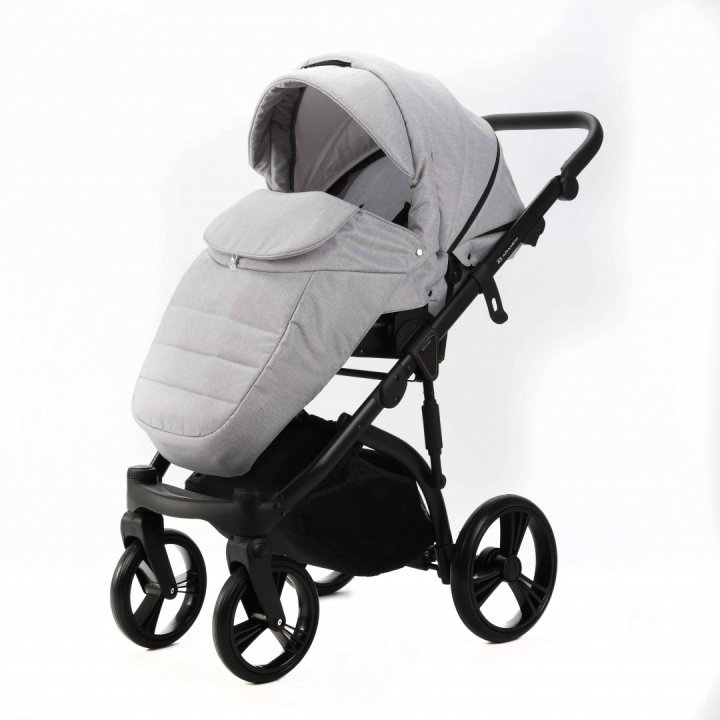 Carucior Adamex Lanti 2-in-1 Grey Heather - imagine 2