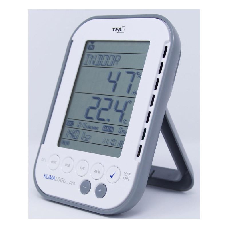KLIMALOGG PRO TFA - Termo-higrometru profesional Data Logger