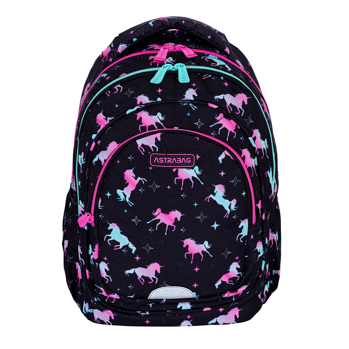 Ghiozdan AstraBag Unicorn 3 Compartimente