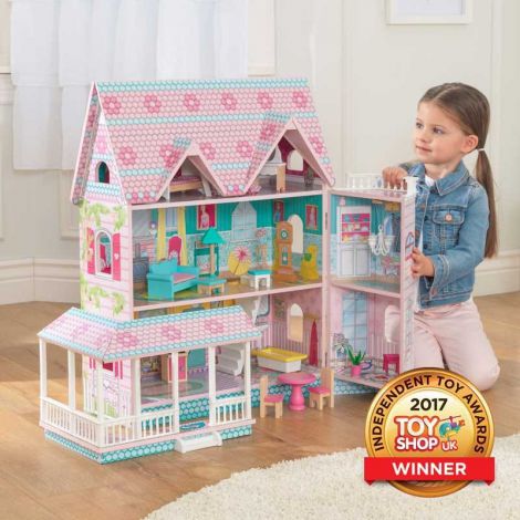 Casuta din lemn pentru papusi Kidkraft Abbey Manor - imagine 9