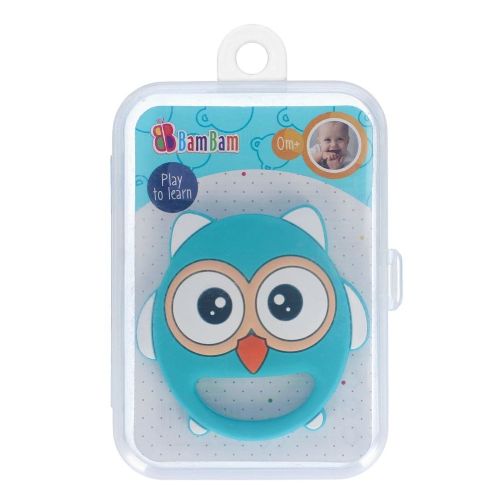 BamBam Bufnita Dentitie Albastru - Calmare Gingii