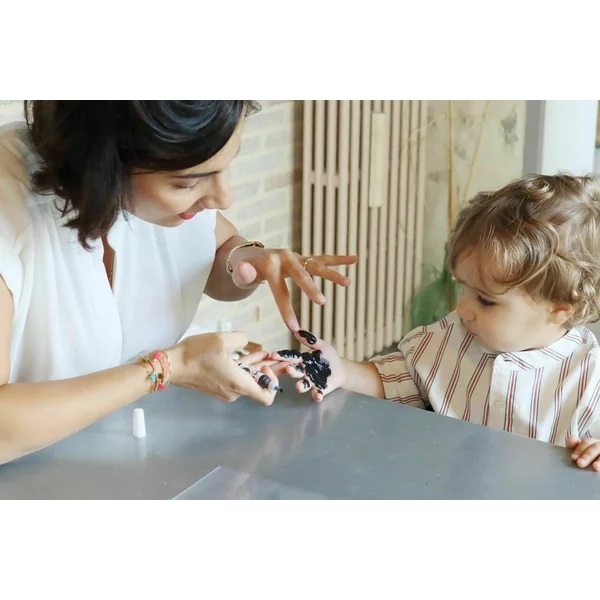 Caseta Luminoasă Baby Art | Amprentă Personalizată - imagine 3