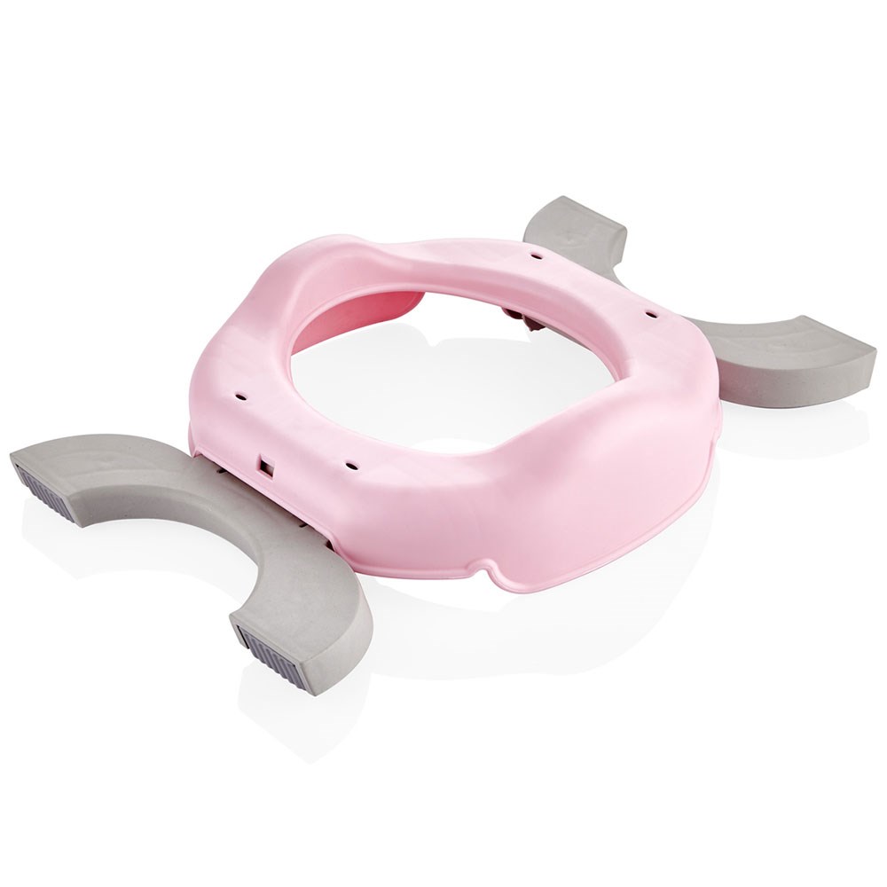 Olita Portabila 2in1 BabyJem Pink, Scaun Igienic