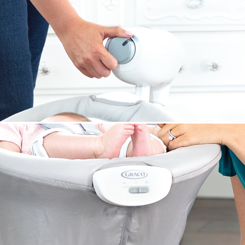 Balansoar Graco 2 in 1 Duet Sway Bear Tales - imagine 5