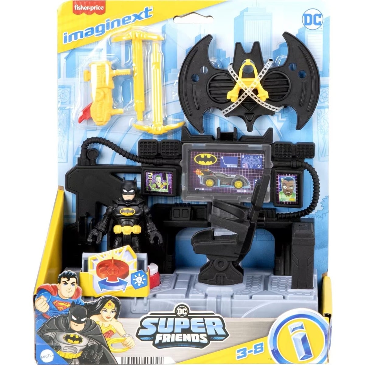 Imaginext Bat Command Center Figurina Batman