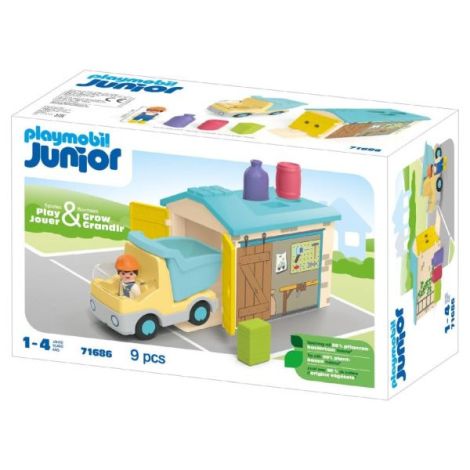 Playmobil Junior Camion Sortare - Joc Educațional - imagine 3