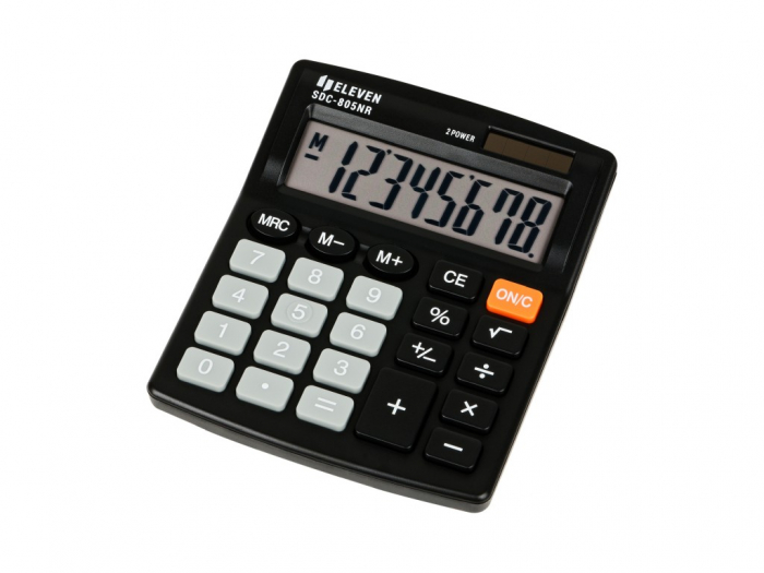 Calculator birou Eleven SDC-805NR, 8 digiti