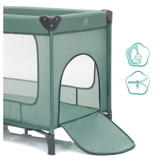 Pătuț pliabil Fillikid Capri Green 5 în 1 - imagine 8