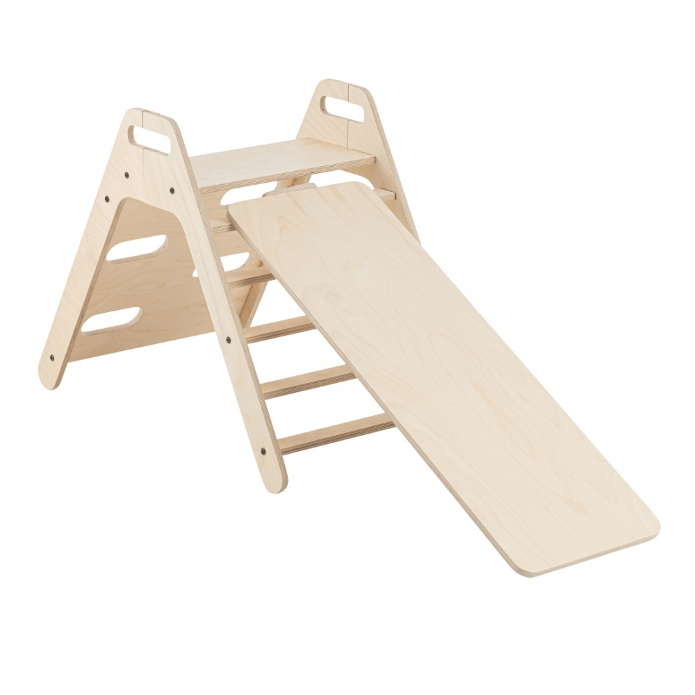 MamaToyz Pikko Set Catarat Montessori cu Tobogan - imagine 6