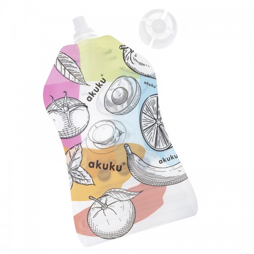 Set 5 pungi Akuku, reutilizabile, 150 ml - imagine 3