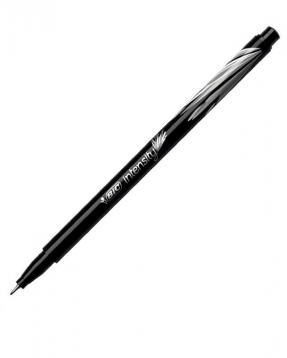 Liner Bic Intensity Fine 0.4mm Negru