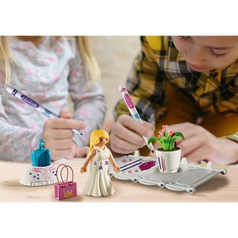 Playmobil Butic Haine Color - Jucărie Creativă - imagine 2