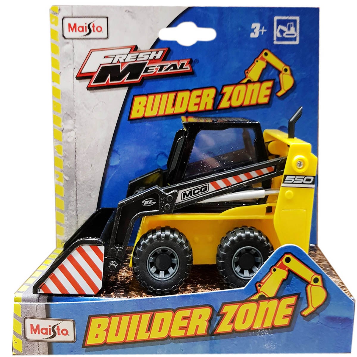 Buldozer Maisto Galben | Jucărie Construcții 3+