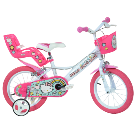 Bicicleta Dino Bikes Hello Kitty, 14 inch