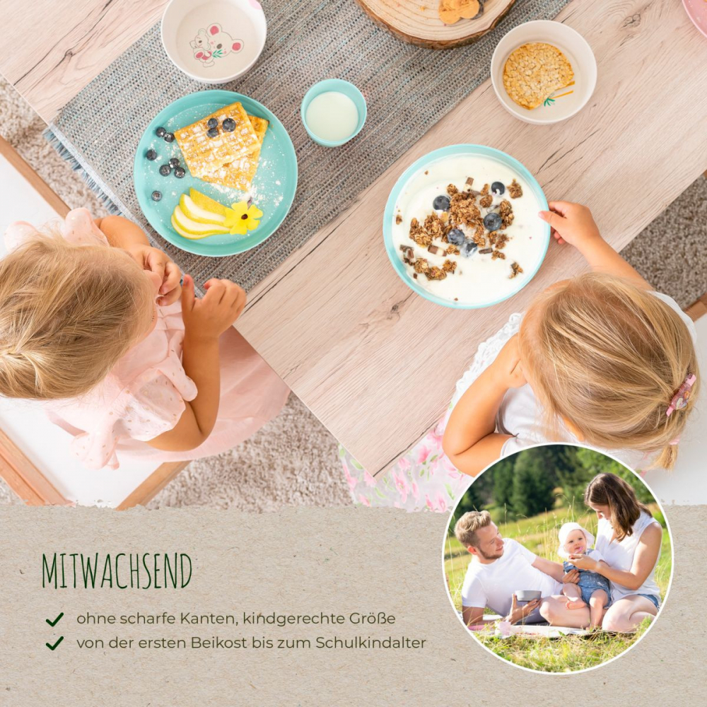 Set 2 Farfurii Reer Growing Plate Eco-Friendly - imagine 4