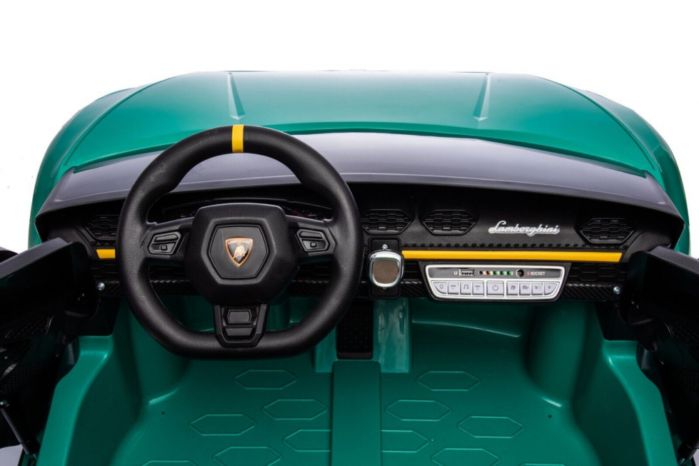 Masinuta Electrica Lamborghini Sian 2 Locuri 12V Piccolino - imagine 5