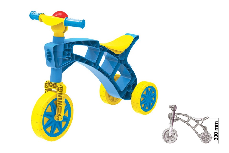 Tricicleta Echilibru Blue, 1 An+, TehnoK - imagine 2