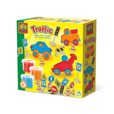 Set Creativ Ses Creative | Plastilină Semne Circulație
