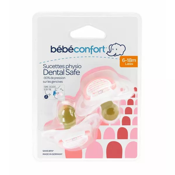 Set 2 Suzete Dental Safe Bebe Confort 6-18 luni - imagine 7
