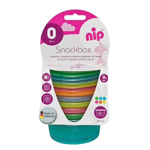 Set 6 boluri cu capac Nip, depozitare alimente - imagine 2